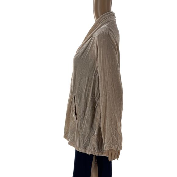 CP Shades Oat Cream Emilie Velvet Blazer Jacket - Picture 5 of 10
